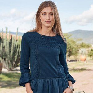 NWT Sundance Talitha Top in Blue
